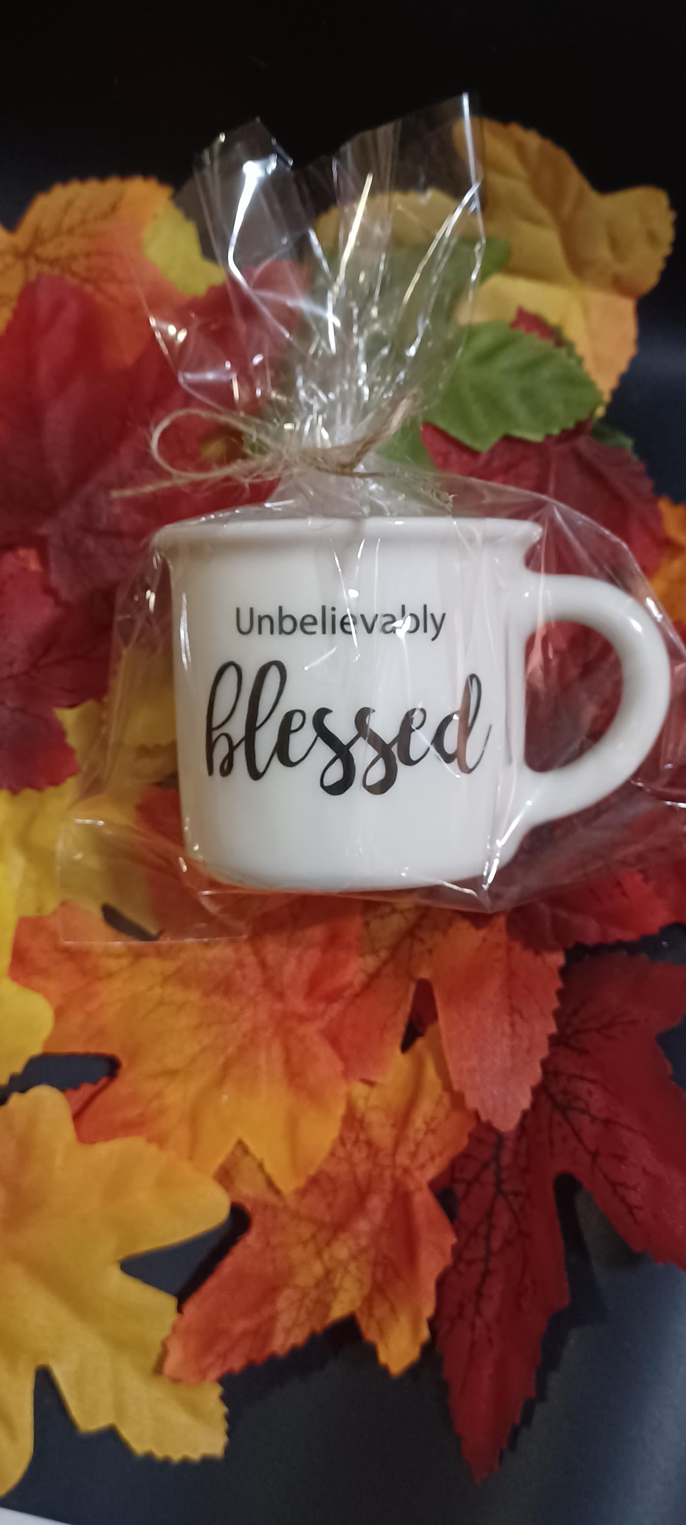 Mini Mug Soy Candle: Pumpkin Spice, Hot Cocoa, Apple Bourbon Harvest