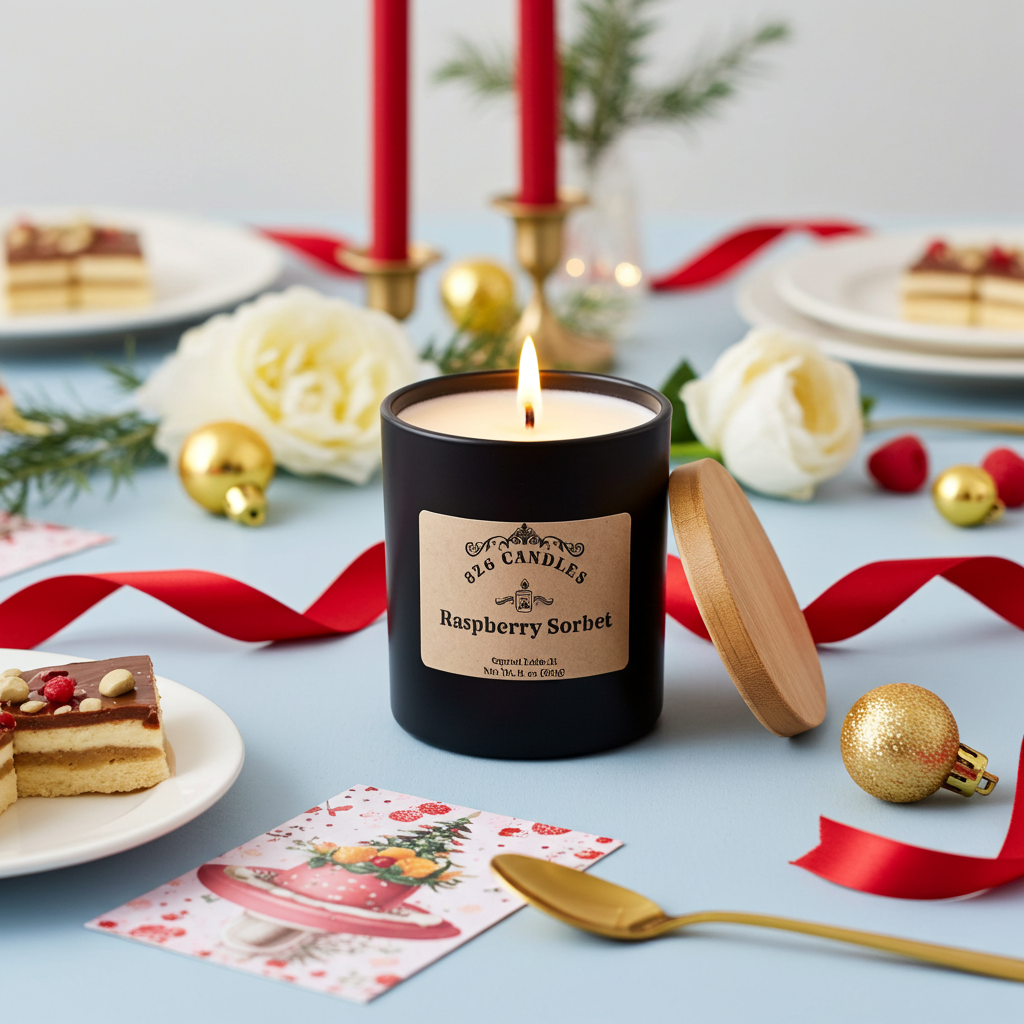 Raspberry Sorbet Candle - 11oz Soy Wax