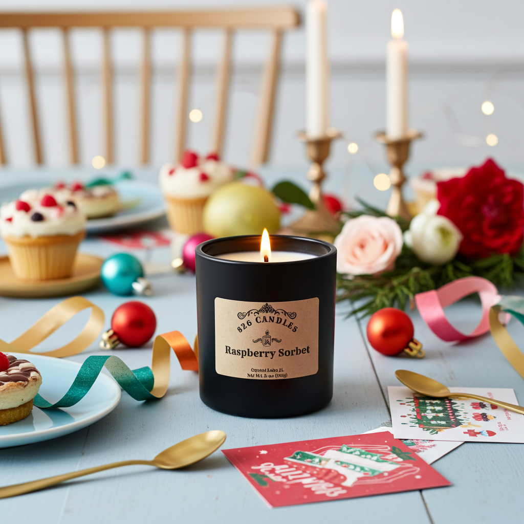 Raspberry Sorbet Candle - 11oz Soy Wax