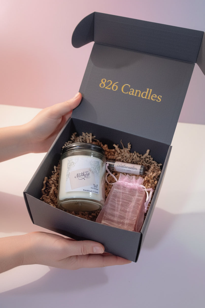 Mother's Day Candle Gift Set - 3 Premium Candles