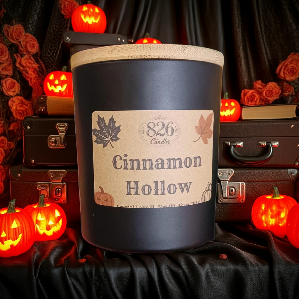 Cinnamon Hollows Candle - 12oz Pumpkin Spice