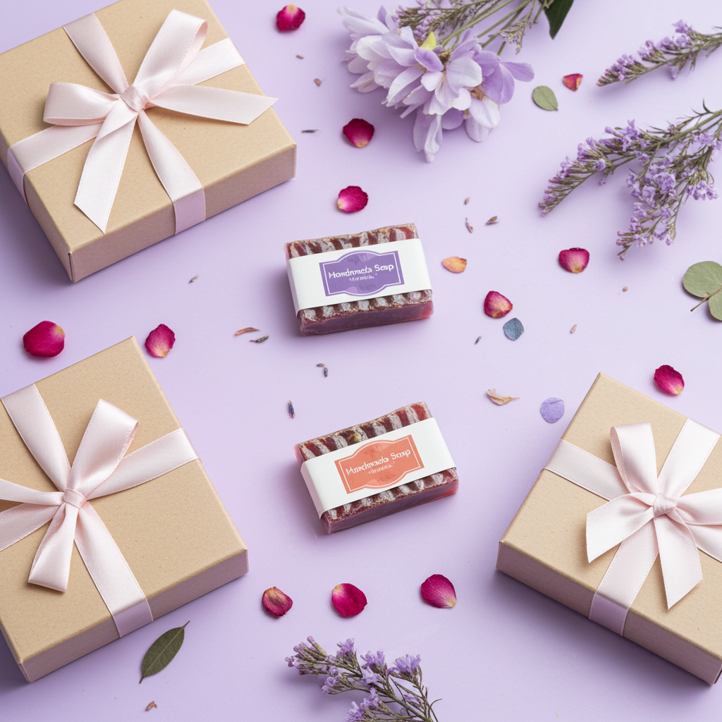 Patchouli & Rose Scented Soap - Handmade Artisan