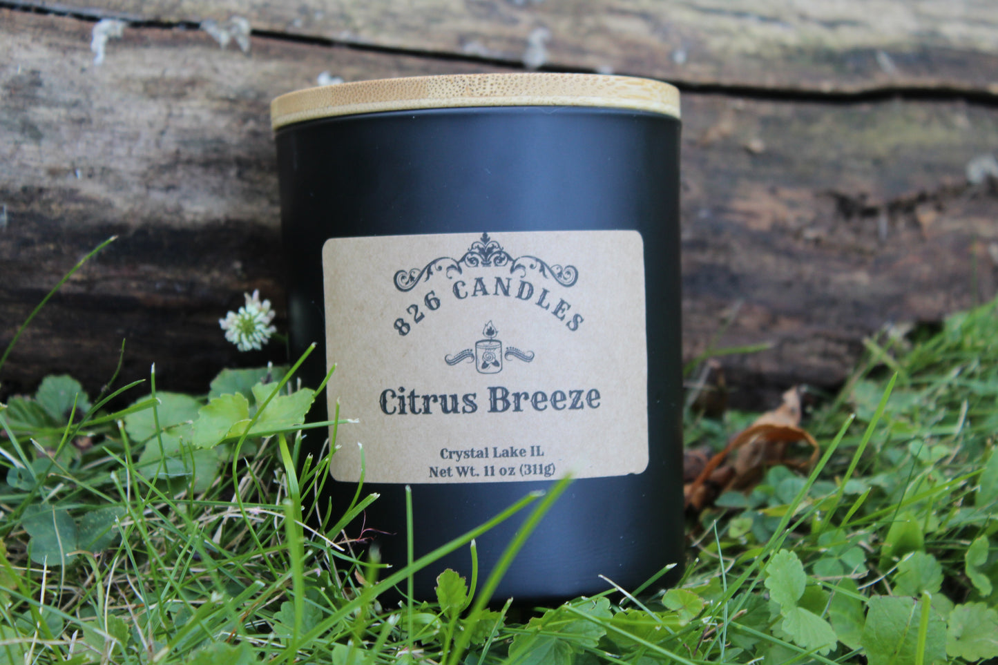 11 oz candle scented Citrus Breeze