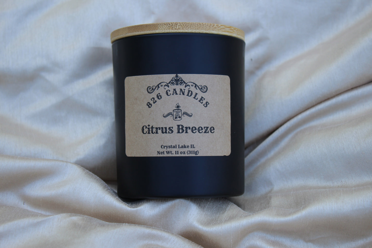 11 oz candle scented Citrus Breeze