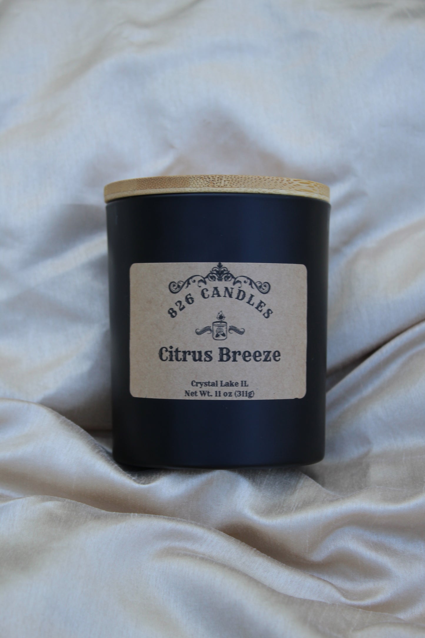 11 oz candle scented Citrus Breeze