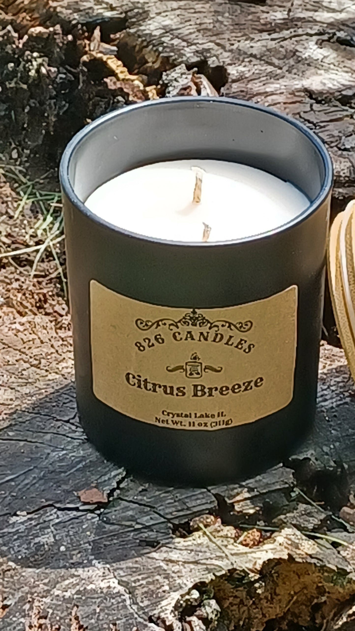 11 oz candle scented Citrus Breeze