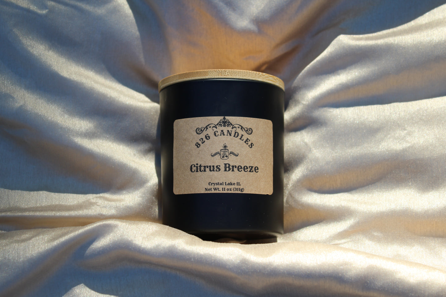 11 oz candle scented Citrus Breeze