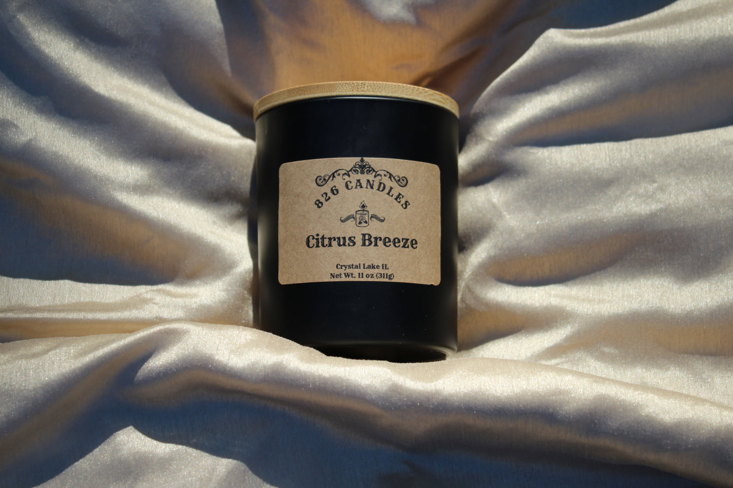 11 oz candle scented Citrus Breeze