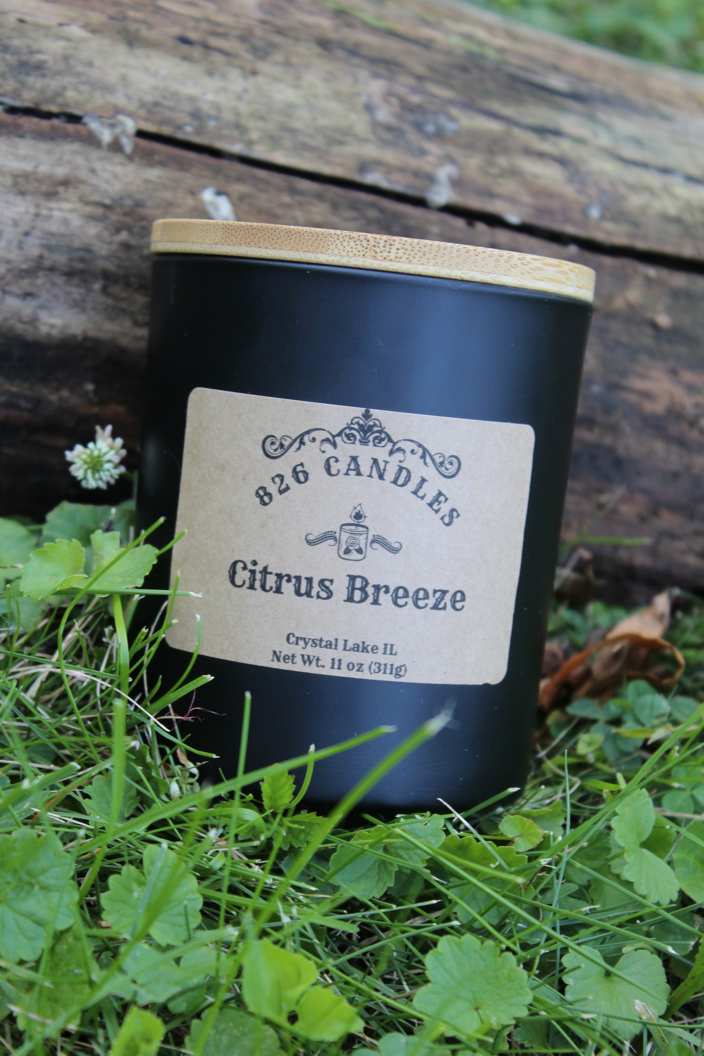 11 oz candle scented Citrus Breeze