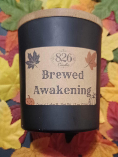 Brewed Awakening 12 oz candle, Coffee Scented