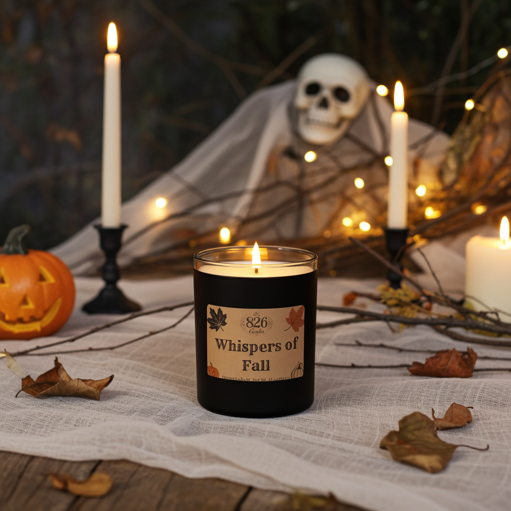 Whispers of Fall 12 oz candle, Apple scented