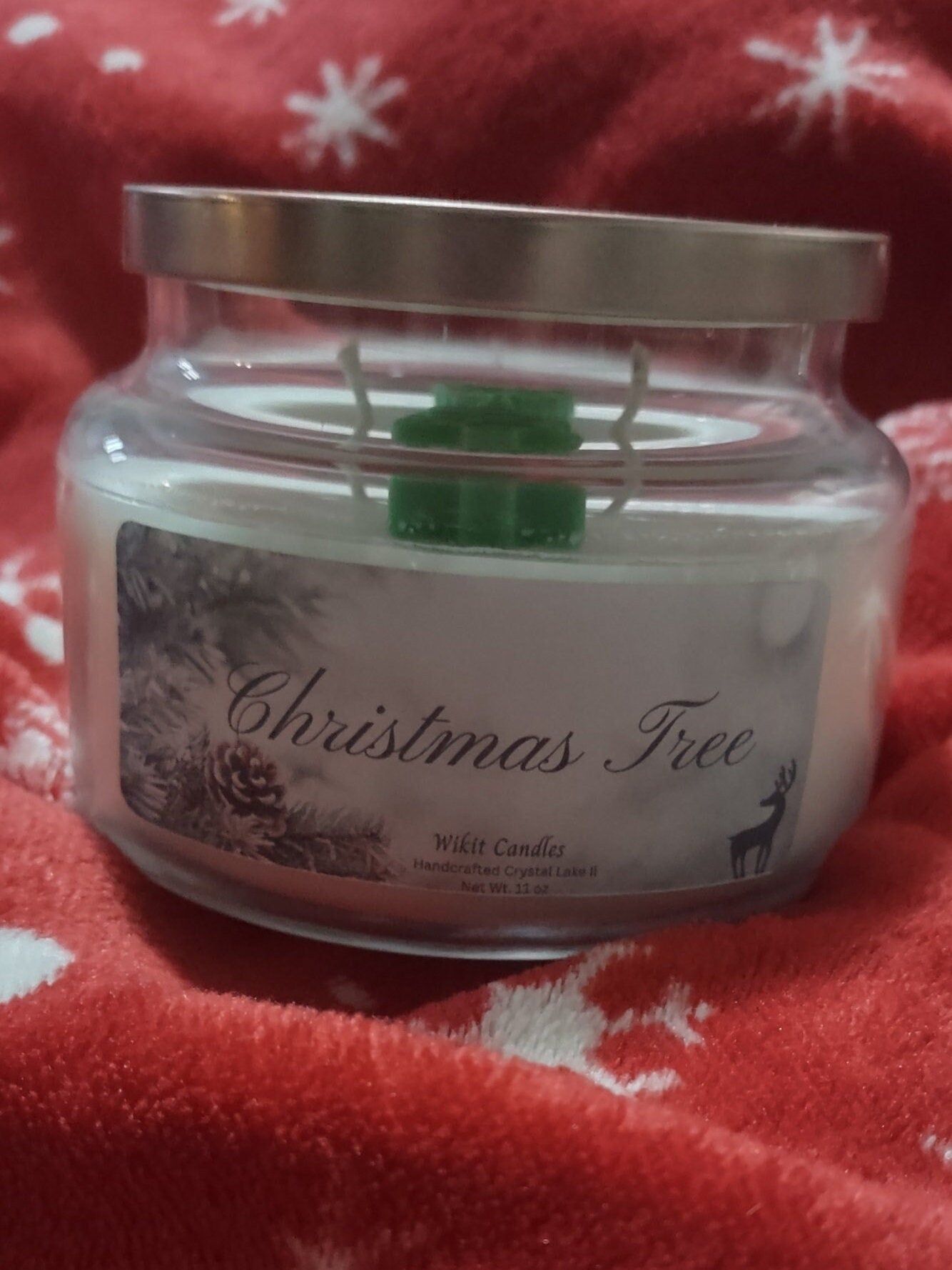 Christmas Tree scent, 11 oz Candle gifts for her, gifts for mom, Christmas decor, holiday candle