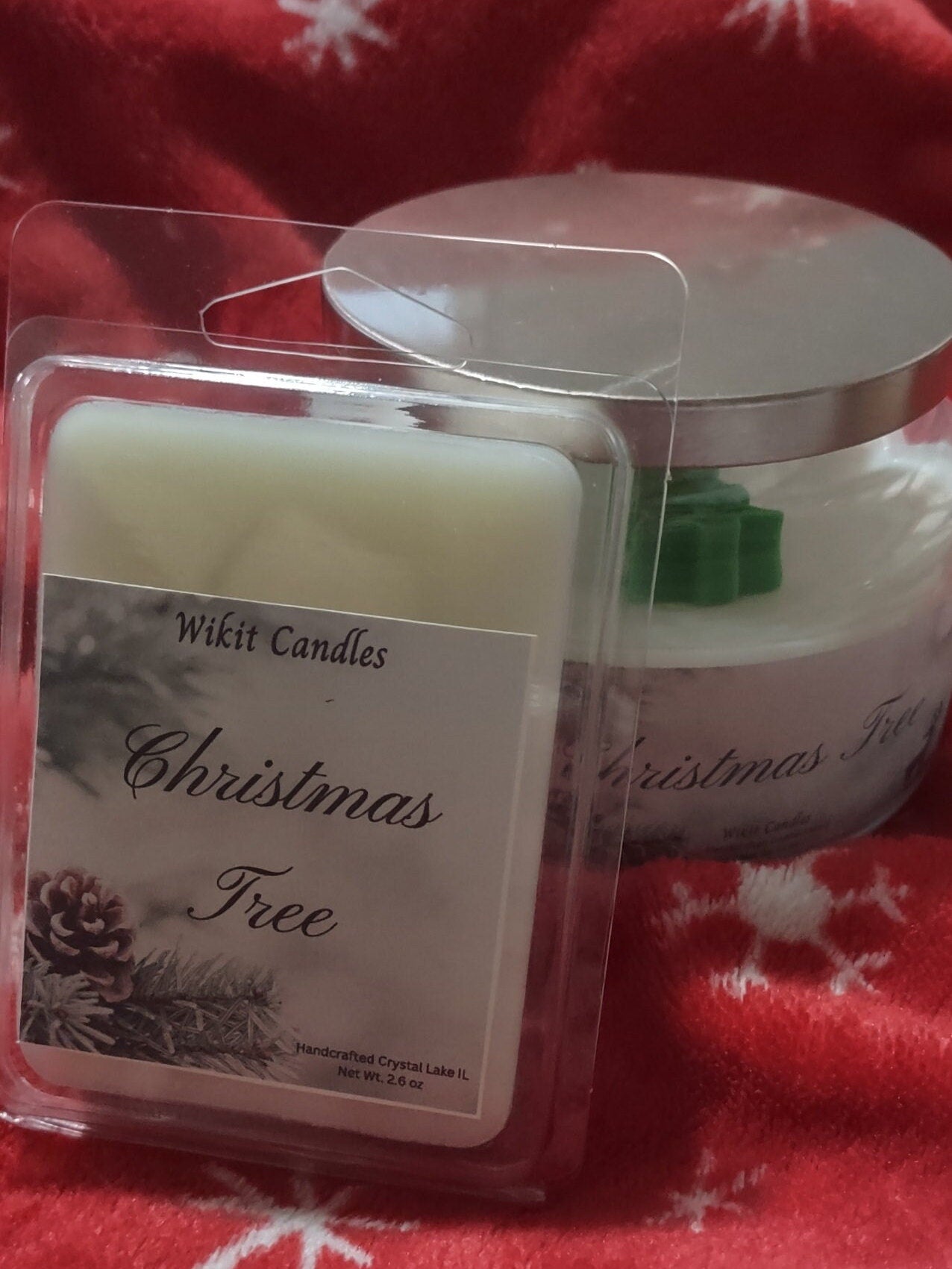 Christmas Tree scent, 11 oz Candle gifts for her, gifts for mom, Christmas decor, holiday candle