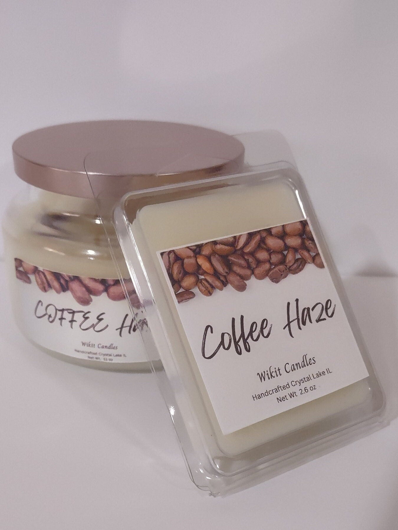 Coffee Haze scented, 11 oz Candle gifts for her, best friend gift.