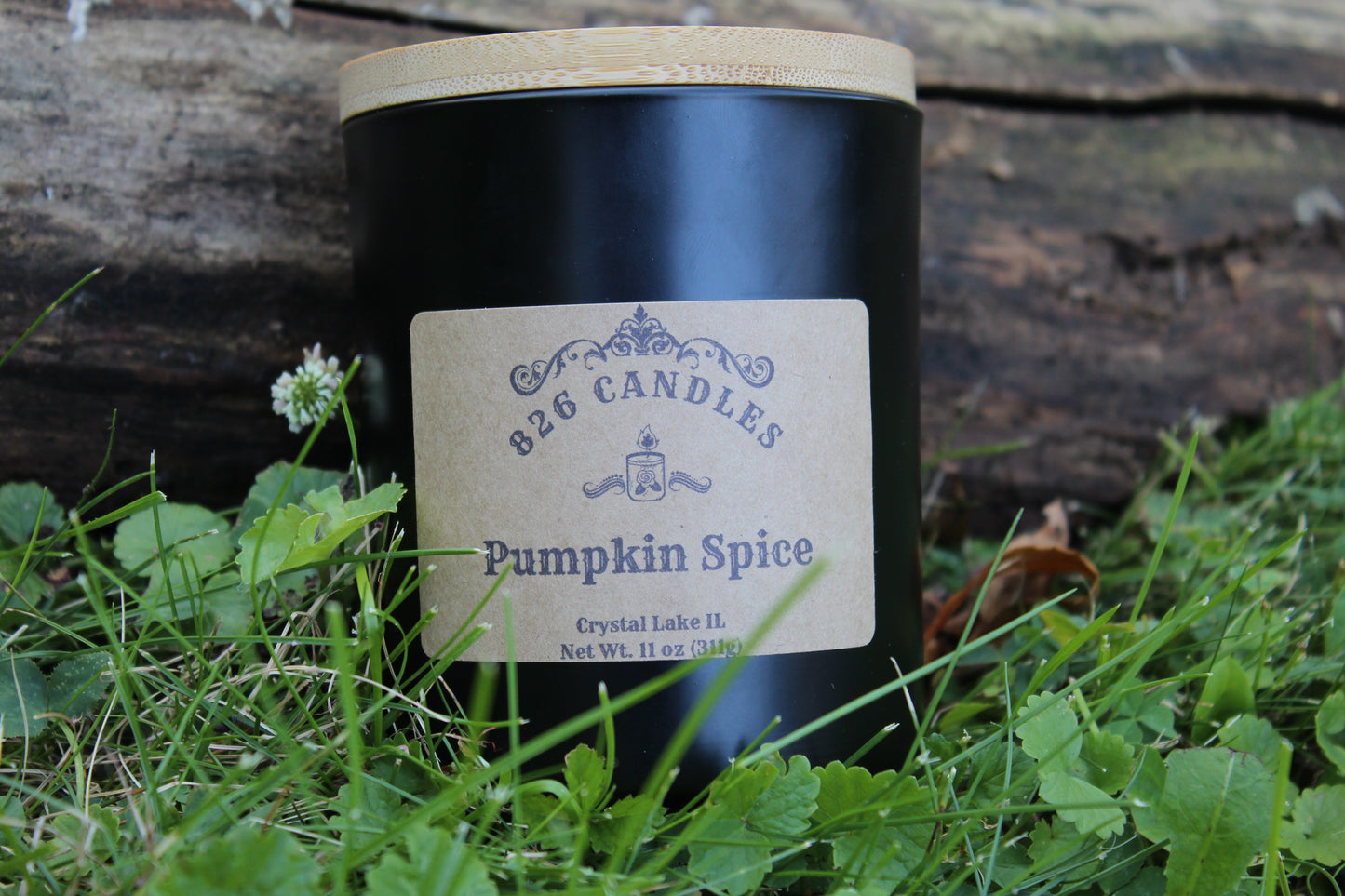 Pumpkin Spice scented, 11oz Candle, Fall decor, Thanksgiving decor.