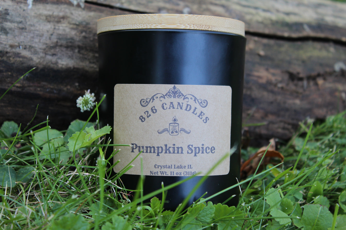 Pumpkin Spice scented, 11oz Candle, Fall decor, Thanksgiving decor.