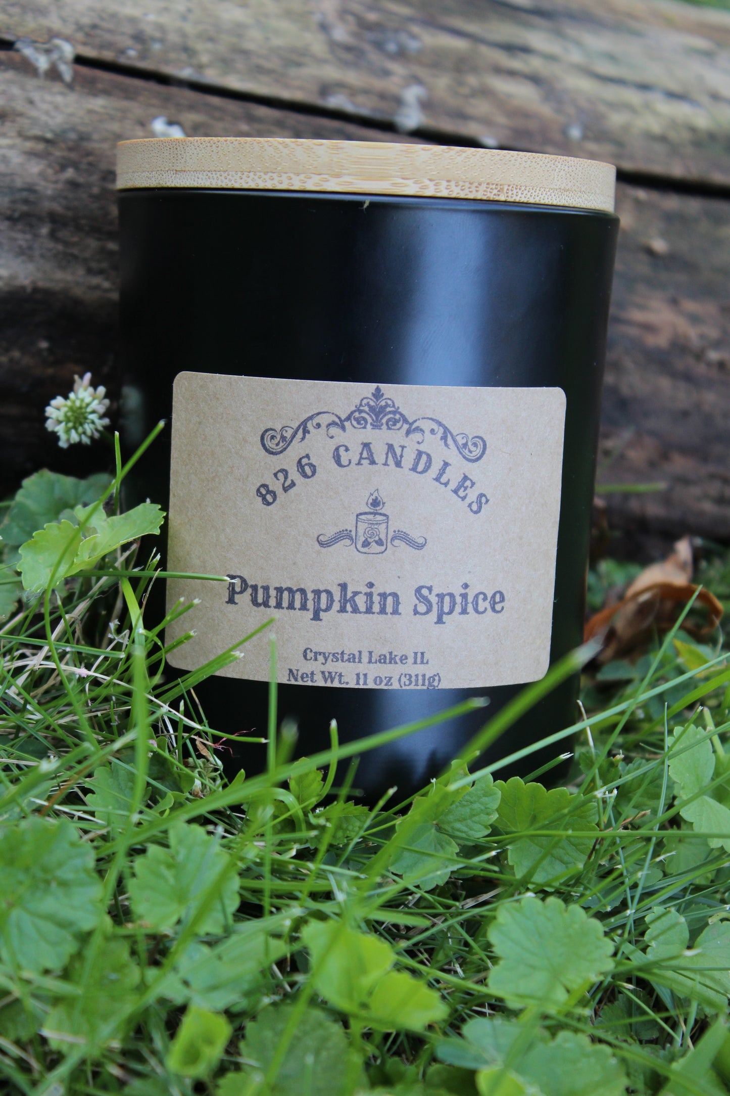 Pumpkin Spice scented, 11oz Candle, Fall decor, Thanksgiving decor.