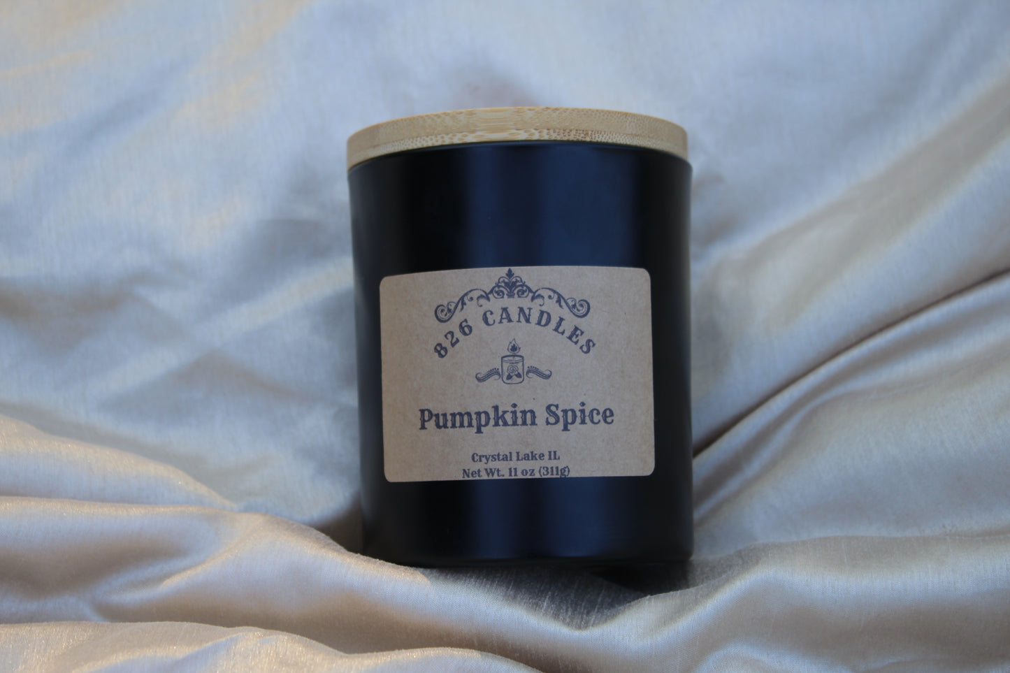 Pumpkin Spice scented, 11oz Candle, Fall decor, Thanksgiving decor.