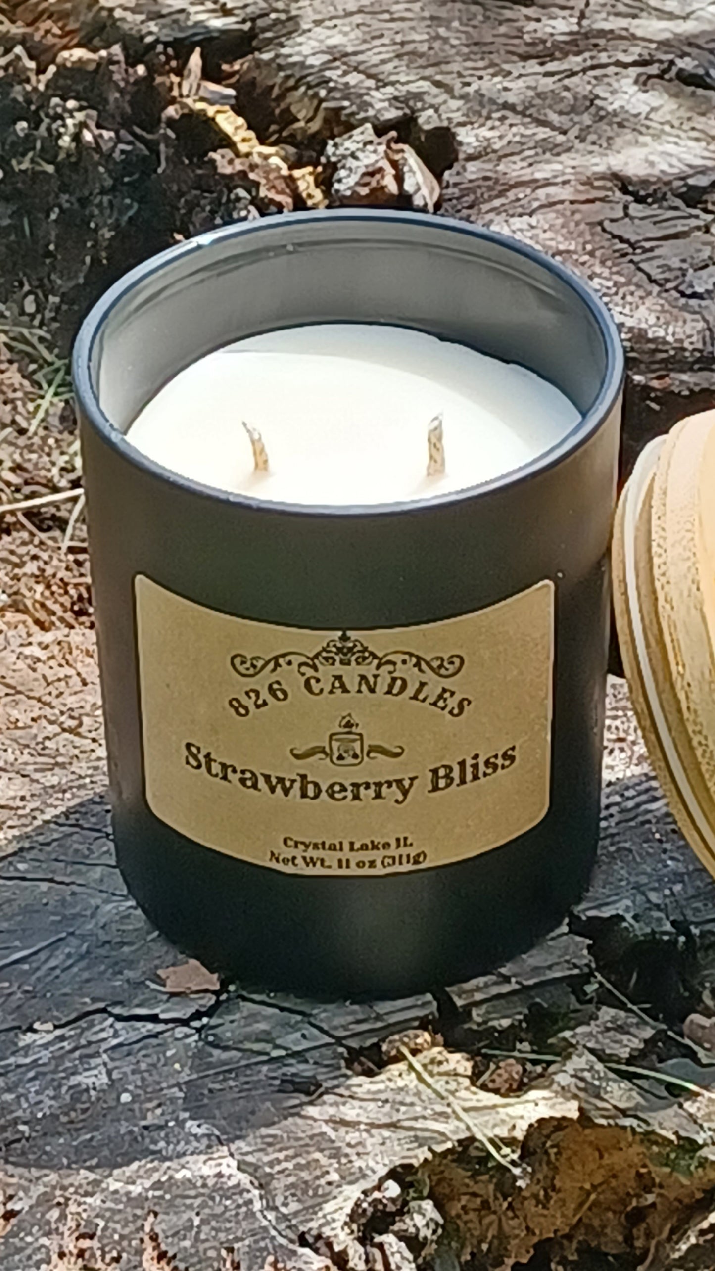 11 oz Strawberry Bliss scented candle