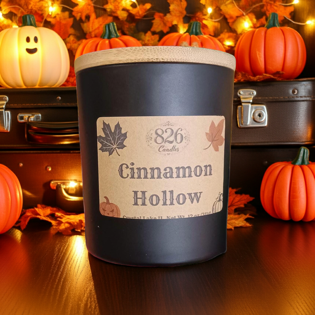 Cinnamon Hollows Candle - 12oz Pumpkin Spice
